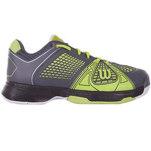Wilson Men`s Rush NGX Tennis Shoes. Sizes 8.5-13.0. Color-Gray/Green