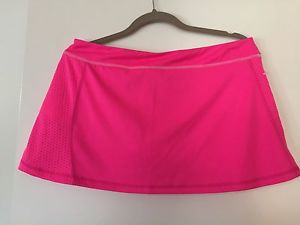 Bolle Tennis Skirt Hot Pink Size Larg