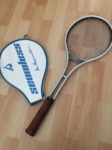 VIntage Seamless Ken Rosewall  4 1/2 M Tennis Racquet And Cover