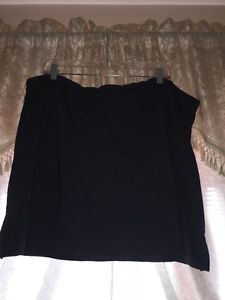 Women's Black Skort Size 3X Tennis Skirt