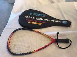 E-Force Bedlam Lite 170 Titanium Racquetball Racquet w/Case