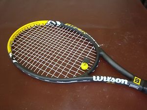 Wilson Hyper Hammer 6.3 Hyper Carbon MP 95 Tennis Racquet 4 5/8 "VERY GOOD"