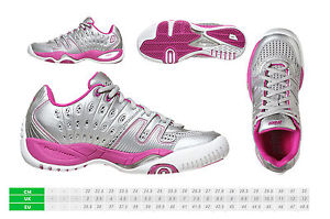 Zapatillas de padel, tenis Prince T22 plateadas silver  PVP: 90€