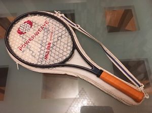 VERY RARE MAD RAQ POWER WEAVE" ATLANTA" TENNIS RACKET ,UNIQUE STRING PATTERN