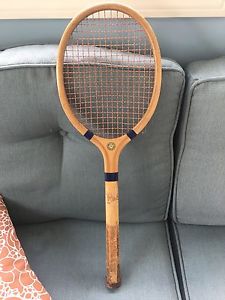 Wooden Tennis Racket Nj Magna North Attleboro Ma Rare