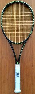 NEW 2016 WILSON BLADE 98 STRUNG Tennis Racquet! 4 3/8! 16X19! $220! LUXILON 4G!