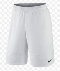 NIKE COURT 11 INCH SHORT MENS  WHITE 748784 100 TENNIS SIZE XL