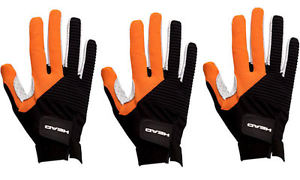 Head Airflow Tour Racquetball Glove 3 Pack ALL SIZES AVAILABLE