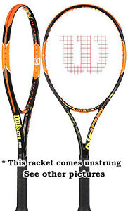 NEW Wilson Burn 100ULS Tennis Racquet L2, 4 1/4" Grip Unstrung Authorized dealer