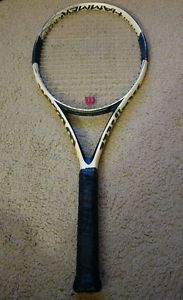 RARE Wilson Hammer 6 Oversize 110 4 3/8 grip Tennis Racquet