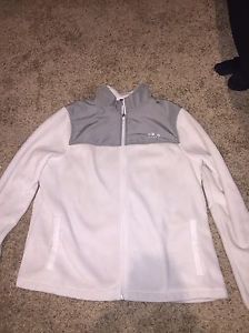 White Fila Women's XL Jacket