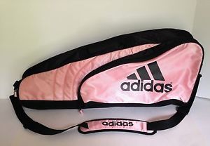 Adidas Pink Black Tennis Racquet Bag One Size Fits All Love Game Sport
