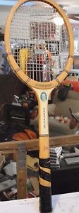 Vintage Dunlop "Tom Okker" Photo/Signature Decal Tennis Racquet