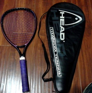 Slightly Used  Tennis Racket with Bag Swing 3.8 Index