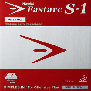 Nittaku Fastarc S-1 Table Tennis Rubber