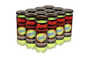 Penn Championship Tennis Balls 12  Cans Extra Duty Felt 36 Ball Pack NEW