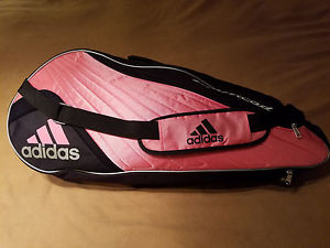 ADIDAS BARRICADE 3 Tennis Racquet Duffel/Shoulder Bag  Pink/Black