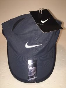 NEW NIKE Gray YOUTH Size 4/7 Unisex  Golf  Cap DRI-FIT Tennis Hat Featherlight