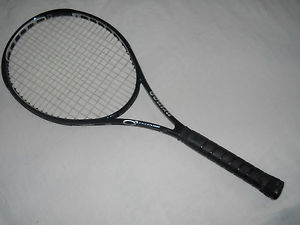 PRINCE o3 SPEED PORT BLACK LB LONGBODY MIDPLUS 100" TENNIS RACQUET 4 1/4  PL 975