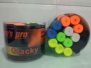 x60 OVERGRIP PROS PRO GTACKY (COLORES). PADEL TENIS BADMINTON OVERGRIPS