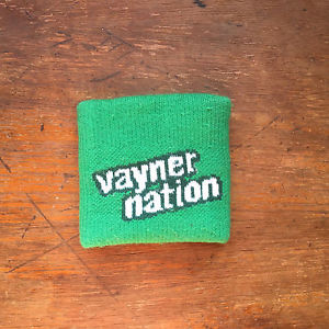 Gary Vaynerchuk / Vaynernation / Wine Library Wrist Band Green