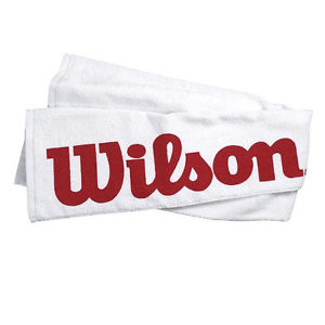 Wilson Toalla Deportiva [blanco/rojo]