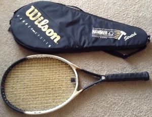 Wilson Hammer 6.2 Stretch 4 1/2 Grip HS4 110 sq in Tennis Racquet Shoulder Bag