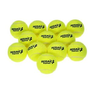 12PCS TENNIS TRAINING BALL PRACTICE HIGH RESILIENCE TRAINING DURABLE AC D6A7