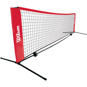 Official Tennis Badminton Net Starter Portable No Tools Setup Anywhere Quick Set