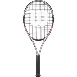 Wilson Hope Lite 2 Racquet Wilson Racquet Tennis  Lite  Black Silver Hope Pink