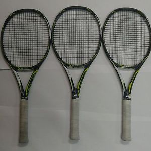 3x Yonex Ezone Dr 98 4 1/4 Tennis Racquets