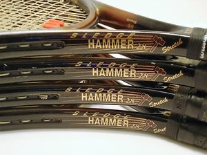 Lot of 4 Wilson Sledge Hammer 2.8 Stretch 116" Oversized Tennis Racquets 4 3/8"