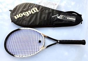 Wilson Hammer 6.2 Graphite Tennis Racquet Racket + Case 4 3/8 Grip Oversize Os