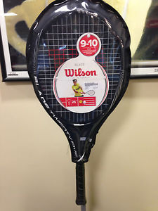 Wilson Blade 25in Junior racquet. Junior tennis. 25 inch 25" with cover 3 7\8"