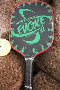 ONIX GRAPHITE EVOKE XL PICKLEBALL PADDLE - GREEN