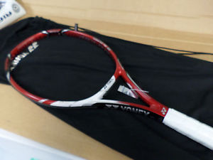 Yonex VCore Xi 98 tennis racquet, 4-1/4;  (Black/Red) NEW. Unstrung. Bag cover