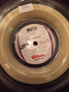 Wilson NXT 16g Comfort Tennis String - 1 Reel - 660 Feet