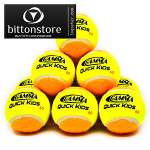 Gamma Quick Kids 60' Tennis Training Ball 12 pack