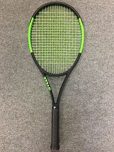Wilson Blade 98 16x19 4 3/8 STRUNG (Countervail Tennis Racket 304g 10.7oz 2017)