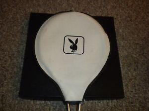 VINTAGE PLAYBOY TENNIS RACQUET IN VERY GOOD CONDITION WITH PLAYBOY COVER NICE!!!