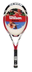 Wilson Seven BLX Rojo Raqueta De Tenis