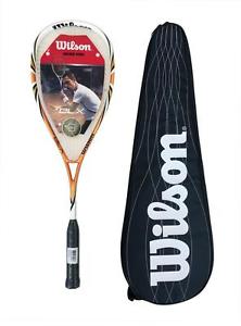 Wilson Féroce BLX Raquette De Squash avec mallette de transport