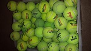 100 Used Tennis Balls Fedex Shipping