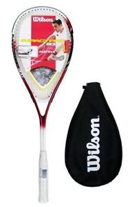 Wilson Pro Raquette De Squash + Housse