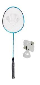 1 x Carlton Powerblade Raquette De Badminton avec 3 Navettes