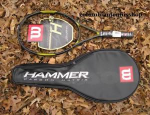 New Wilson Hammer 5 H5 H 5 113 1/2 L4 (4) + case strung racket opt.  Org.$189