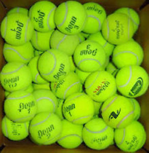 25 USED Tennis Balls+Dog Toy Catch+Baseball+Walker Table Chair feet+FREE SHIP!