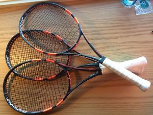 3 (the same) Babolat Pure Strike 18x20 4 3/8