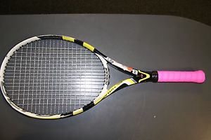 Babolat Aero Pro Team | New Grip & String | L2 4 1/4 |  USED | Free USA Ship