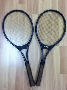 2 - Prince Precision Graphite 110 OVERSIZE Tennis Racquet 4-1/2" NICE FREE SHIP